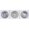 Image 2 : Lot of (3) 1881-S $1 Morgan Silver Dollar Coins