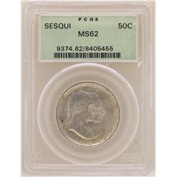1926 Sesquicentennial Half Dollar Coin PCGS MS62