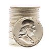 Roll of (20) Brilliant Uncirculated 1957-D Franklin Half Dollar Coins