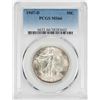 1947-D Walking Liberty Half Dollar Coin PCGS MS66
