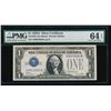 Image 1 : 1928A $1 Silver Certificate PMG 64EPQ