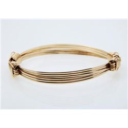 14K Gold Fill Three-Strand Bracelet