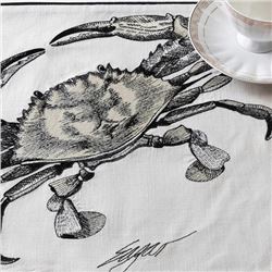 Embroidered Crab Placemats