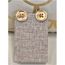14K Yellow Gold Men's Cufflinks