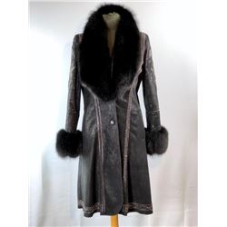 Leather and Fox Coat
