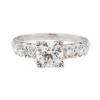 Image 2 : 1.28 ctw Diamond Ring - 14KT White Gold
