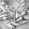 Image 2 : Sail Away Sweet Dream by Kostabi Original