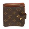 Image 1 : Louis Vuitton Monogram Compact Porte Papier Zippe Wallet