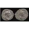 Image 1 : Ancient - Roman Imperial - Antoninus Pius (138-161 AD) & wife Faustina. AR Denarius. Lot of 2