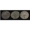 Image 2 : Ancient - Roman Imperial - Father & Son, 3rd Century Emperors. AR Antoninianus. Lot of 3