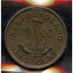 1940 Newfoundland One Cent