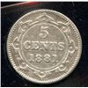 Image 1 : 1881 Newfoundland Five Cents