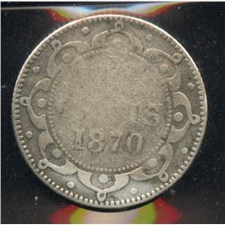 1870 Newfoundland Ten Cents