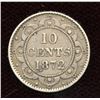 Image 1 : 1872H Newfoundland Ten Cents
