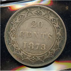 1873 Newfoundland Twenty Cents