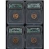 Image 1 : 1939, 1942, 1948 & 1949 - Lot of 4 ICG Graded Coins