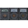 Image 1 : 1939, 1944 & 1949 - Lot of 3 Graded Coins