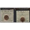 Image 1 : Pair of George VI One Cents