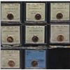 Image 2 : Lot of 14 ICCS & CCCS Graded One Cents