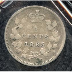 1885 Five Cents