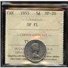 Image 2 : 1953 Five Cents