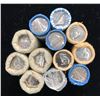 Image 2 : Lot of 12 Rolls of Five Cents