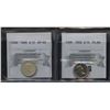 Image 2 : Collection of 22 Ten Cents Coins