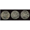 Image 1 : ERROR COINS - 1986 Twenty-Five Cents on 10c Planchets - Lot of 3