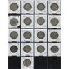 Image 2 : Collection of 37 Silver Fifty Cents