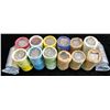 Image 1 : Lot of 14 Rolls of Fifty Cents