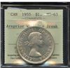 Image 2 : 1955 Silver Dollar