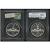 Image 2 : 1956 & 1959 Silver Dollars - Lot of 2 PCGS Graded Coins