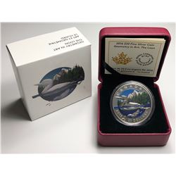 2016 $20 CANADA GEOMETRY IN ART - THE LOON FINE SILVER (NO TAX)