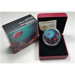 2016 $30 CANADA ILLUMINATED UNDERWATER REEF FINE SILVER (NO TAX)