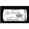 Image 2 : Mint Roll of 1944-2019 J Day $2 Non-Colorized - Autographed by Artist