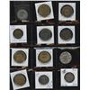 Image 1 : Mini Treasure Chest - Lot of 24 Medallions, Tokens and Foreign Coins