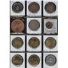 Image 2 : Mini Treasure Chest - Lot of 24 Medallions, Tokens and Foreign Coins