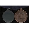 Image 2 : University of Toronto 55 & 60 Chancellor's Circle Medal - Lot of 2