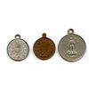 Image 2 : LEROUX MEDALS. Lot of 3 LeRoux medals.