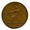 Image 2 : WELLINGTON TOKEN. COURTEAU 43. Breton 977. Withers 1585. CH WE-6.