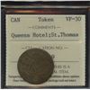 Image 2 : Br. 850, Queen’s Hotel, St. Thomas, 5¢, brass