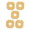 Image 2 : Quebec Tokens. Lot of 44 Cardstock/Paper Milk Tokens.