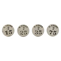 British Columbia Shave Tokens.