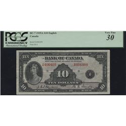 1935 Bank of Canada $10