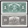 Image 2 : 1937 Bank of Canada $1 & $10