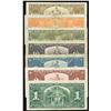 Image 2 : 1937 Bank of Canada $1 - $100 Complete Set