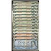 Image 1 : 1954 Bank of Canada Devil's Face - Lot of 13