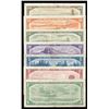 Image 2 : 1954 Bank of Canada $1 - $100 Complete Set