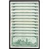 Image 2 : Bank of Canada $1, 1967 - Lot of 12 Notes, no serial numbers