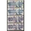 Image 2 : Lot of 4 - Bank of Canada Low Serial Numbers